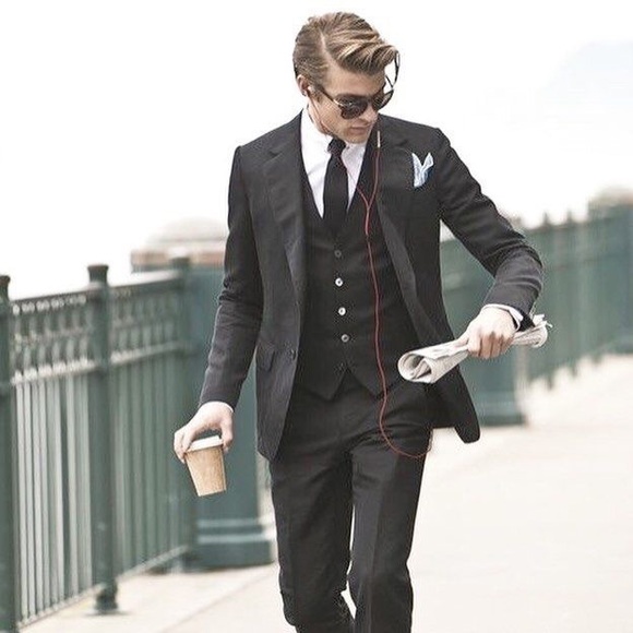 ⏸️HOLD⏸️ CANALI CHARCOAL GRAY 100% WOOL BLAZER SIZE 50 - Picture 4 of 8